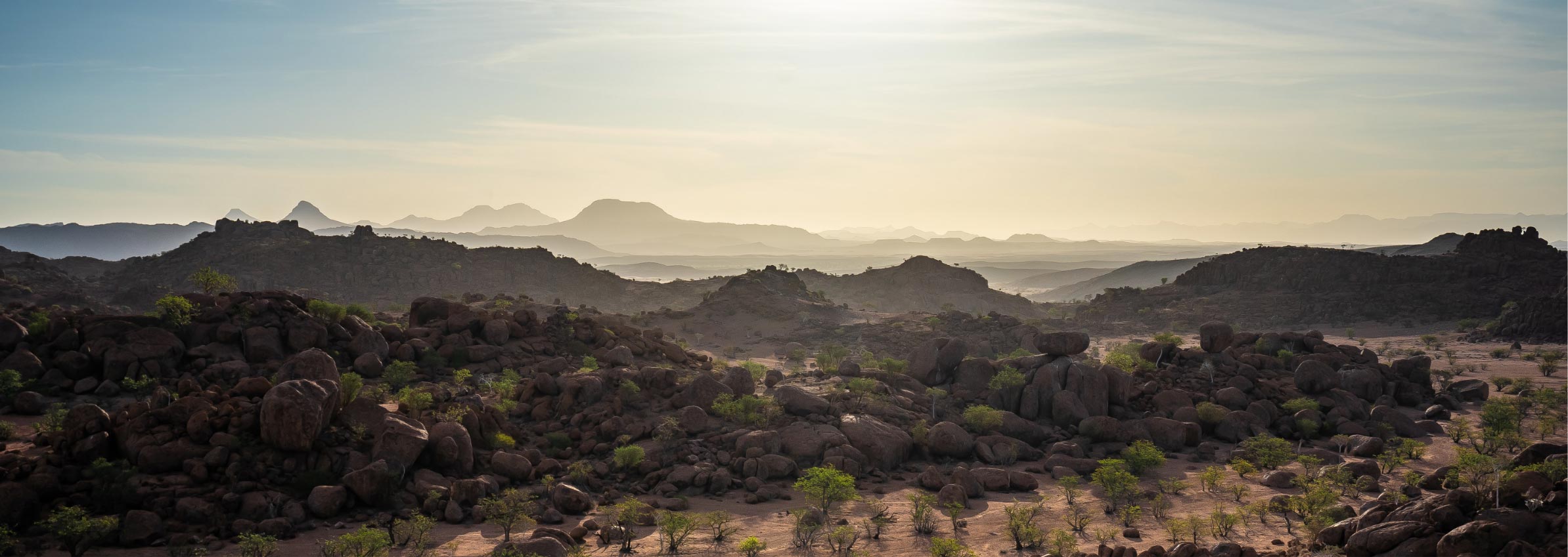 Damaraland - Nashorn Tracking zu Fuß