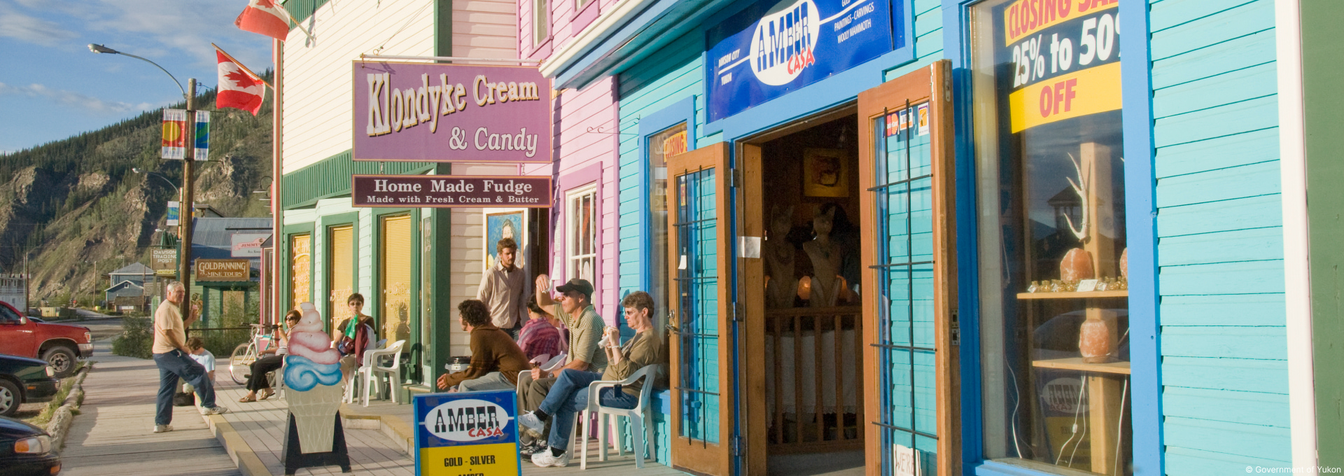 Dawson - Saloons wie im Wilden Westen